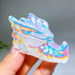 2.3" Aura Clear Quartz Dragon Head Carving Crystal Healing Bulk Wholesale