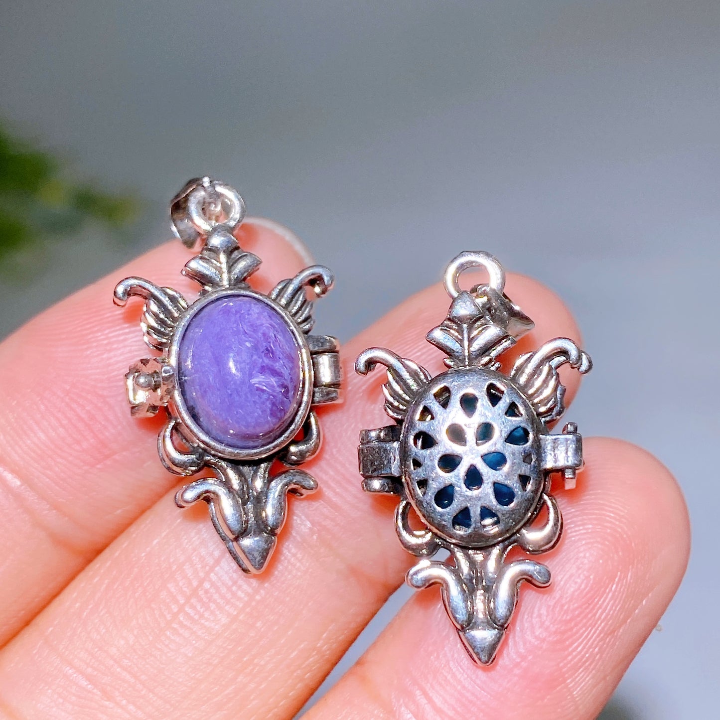 25mm Multi-Material Natural Crystal Pendant Crystal Healing Bulk Wholesale