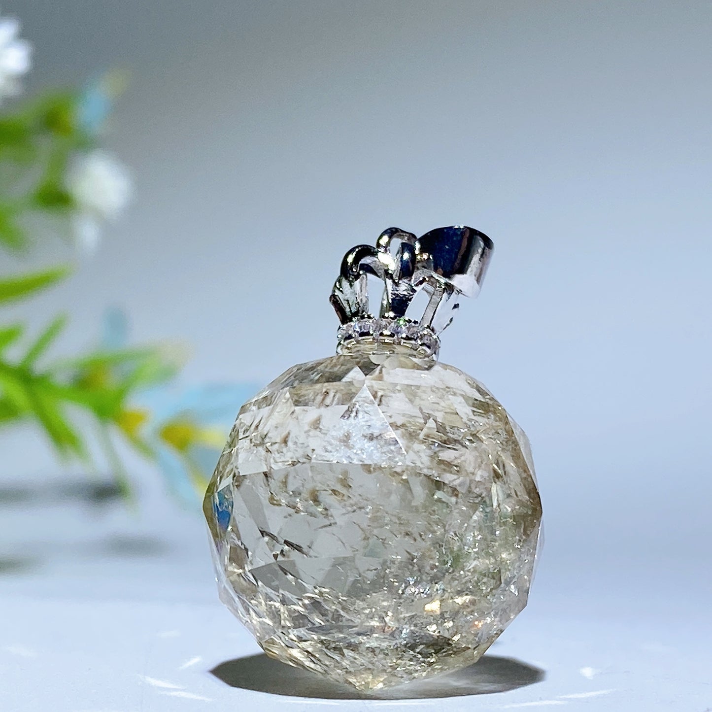 20mm Faceted Crystal Pendant Bulk Wholesale