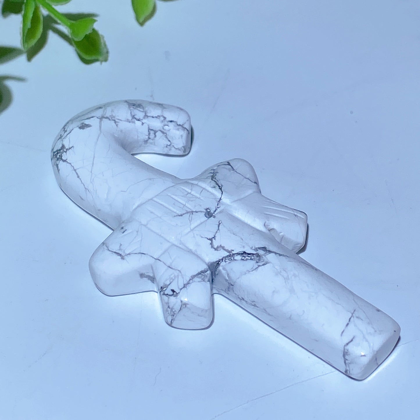 3.1"-3.3" Mixed Crystal Candy Cane Carvings for Christmas Bulk Wholesale