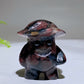 1.9" Mixed Crystal Mushroom Kid Carving Wholesale