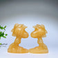 2.5" Green Aventurine Orange Calcite Cartoon Carvings Bulk Wholesale