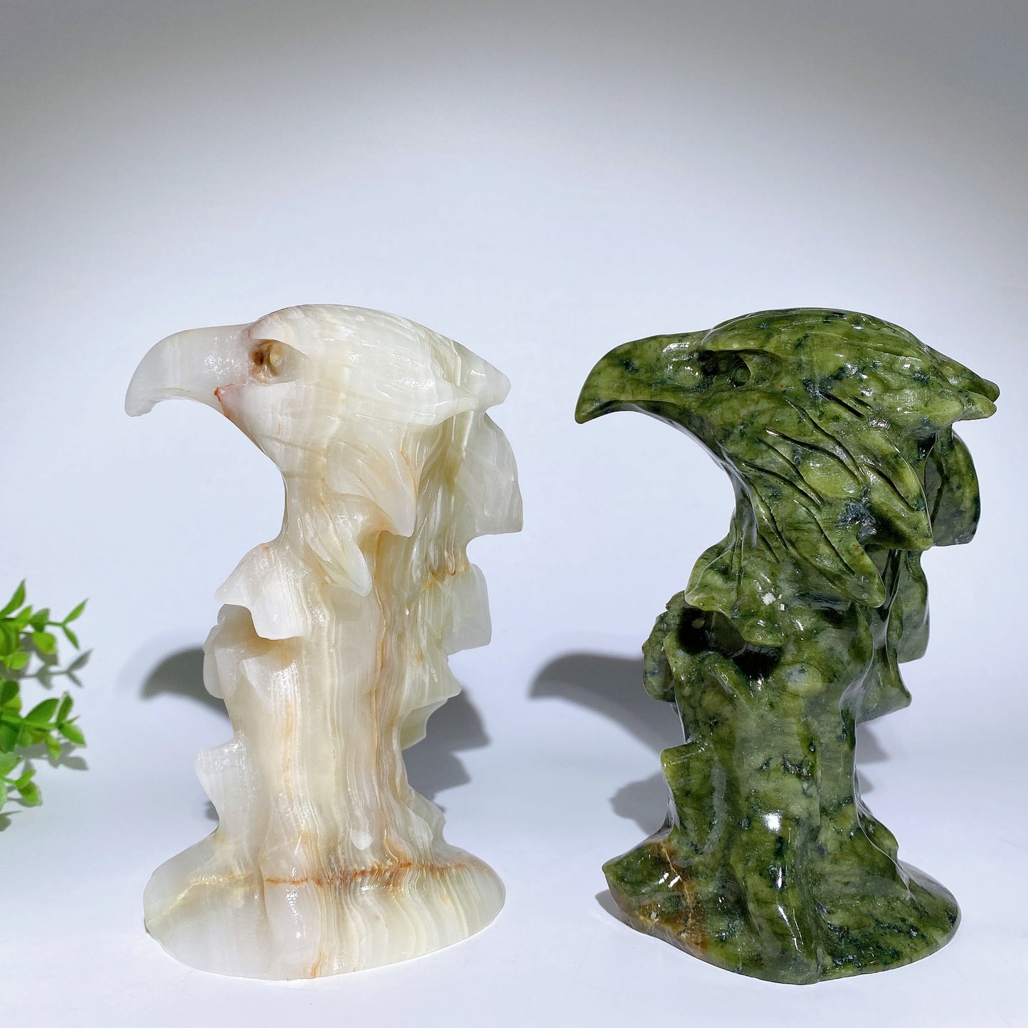 6.0" Afghan Jade Serpentine Eagle Carvings Bulk Wholesale