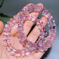 10-12mm Faceted Lavender Pink Amethyst Bracelet Wholesale