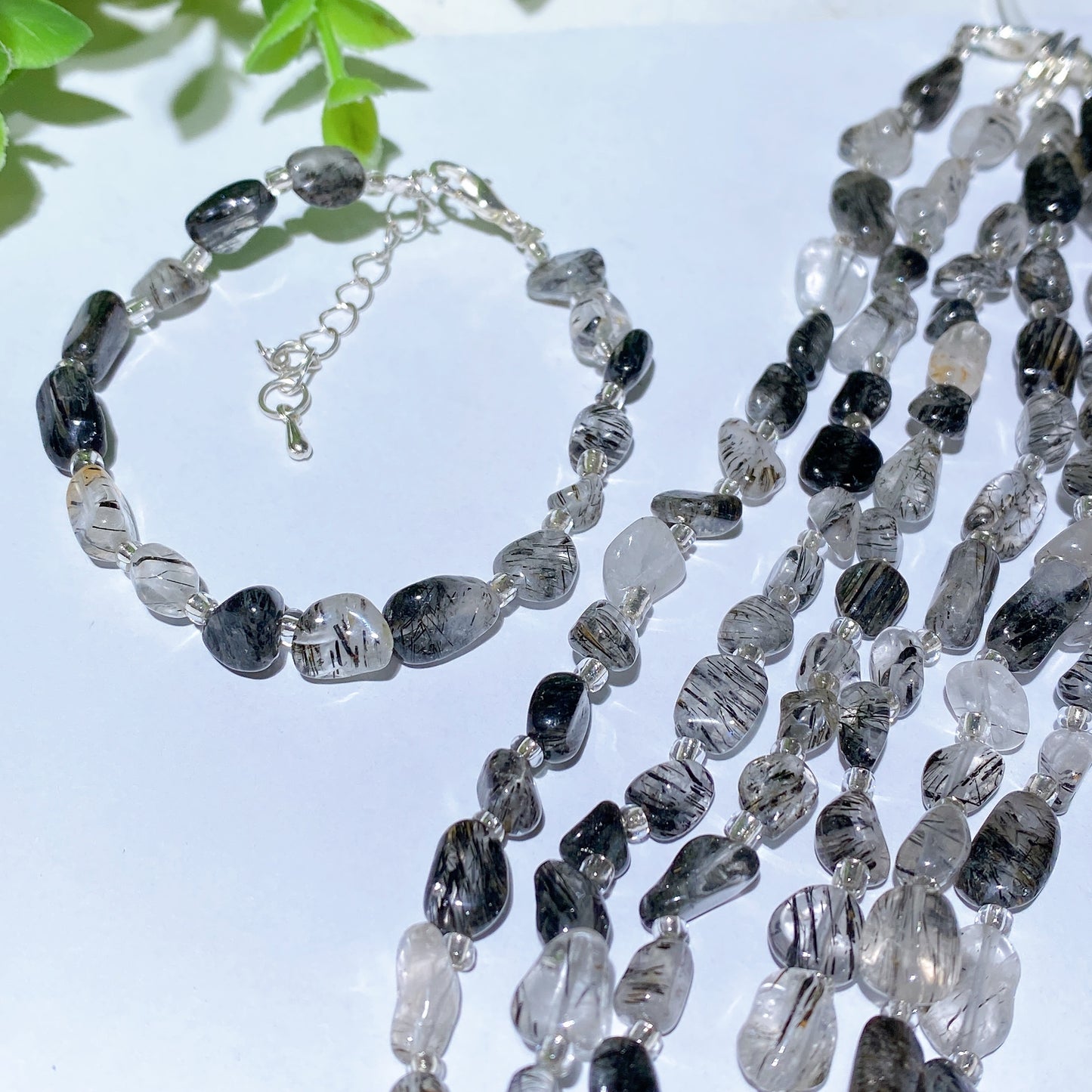 16cm Mixed Crystal Chips Bracelet Bulk Wholesale