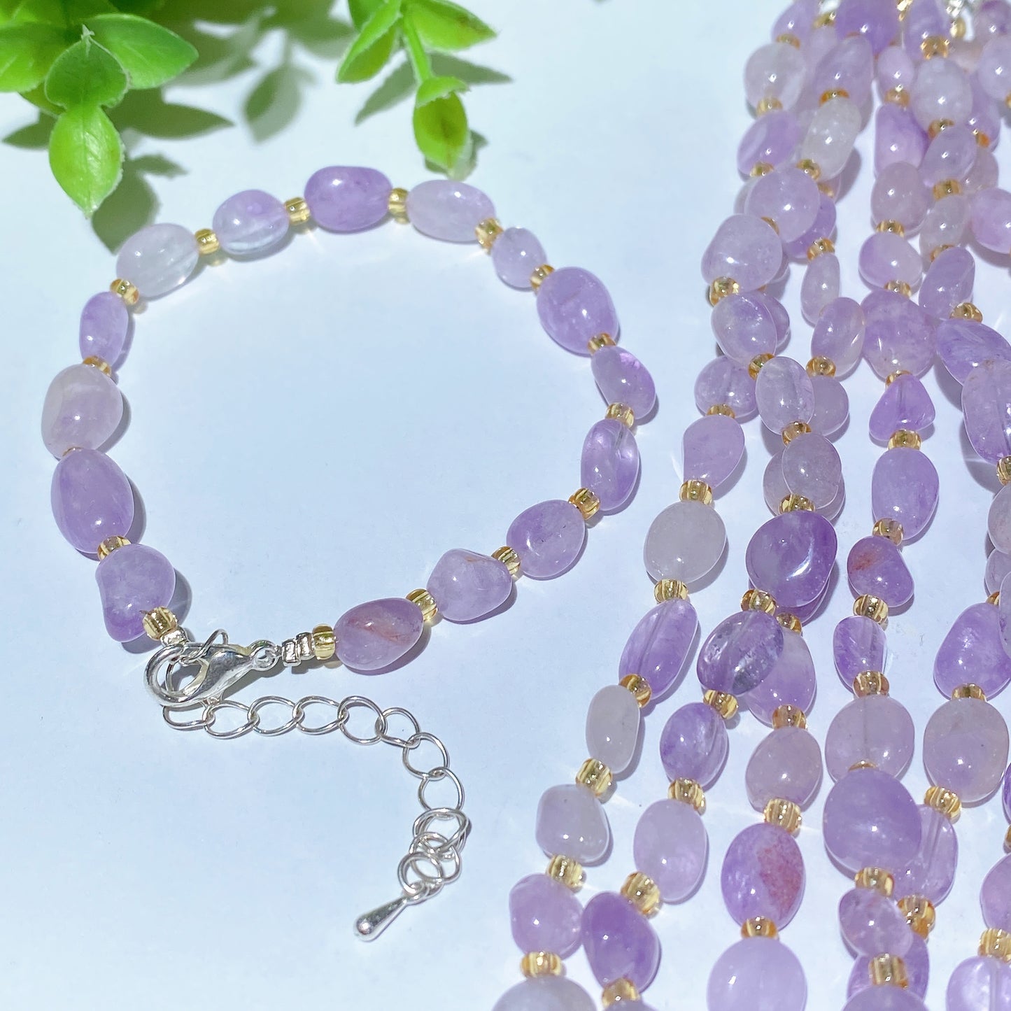 16cm Mixed Crystal Chips Bracelet Bulk Wholesale