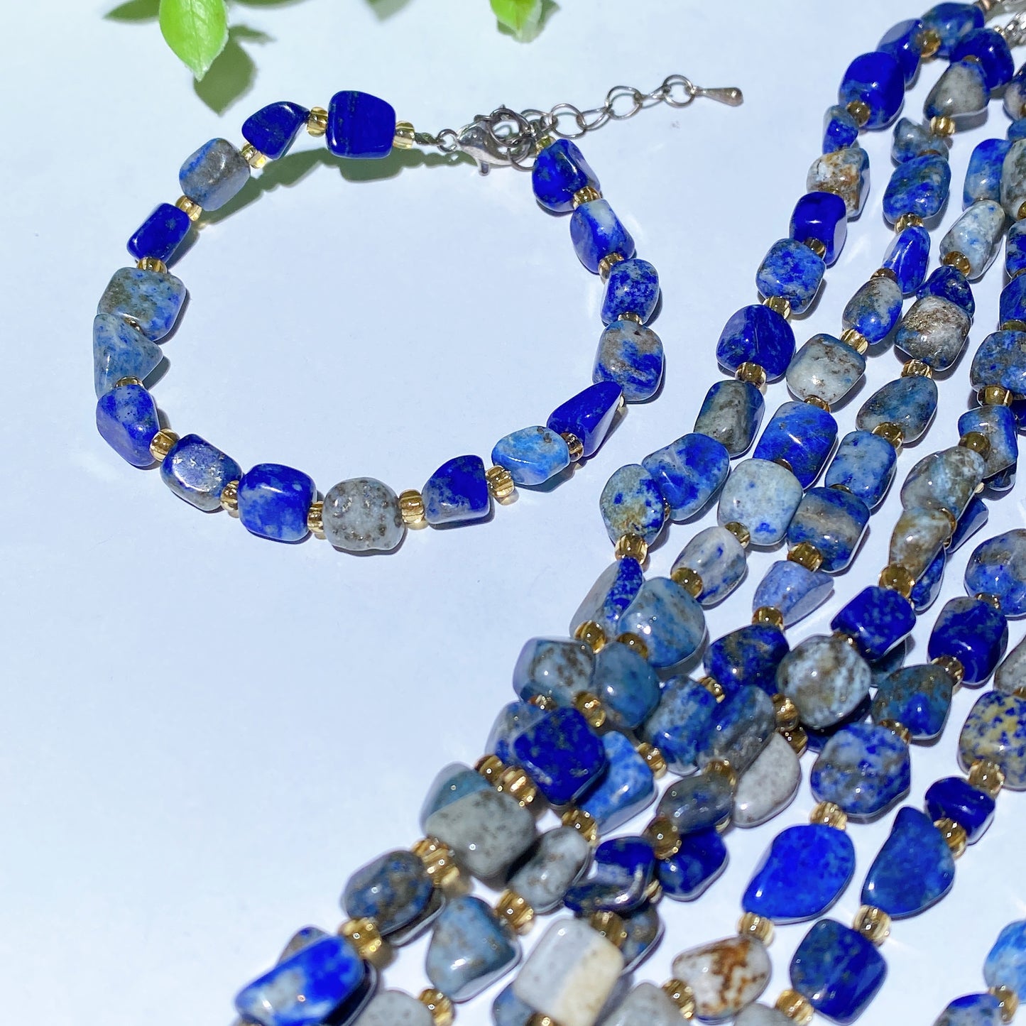 16cm Mixed Crystal Chips Bracelet Bulk Wholesale