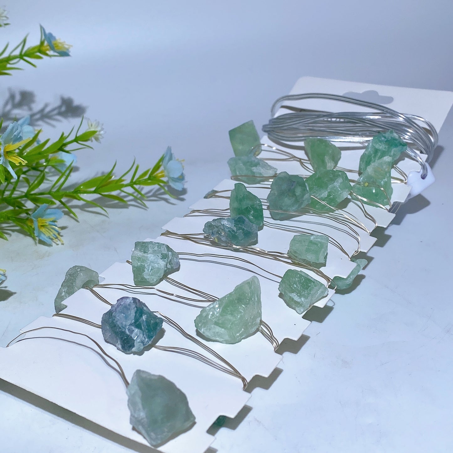 Raw Crystal LED Light String for Christmas Decoration Bulk Whiolesale