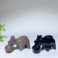 2.3" Mixed Crystal Donkey Carvings Bulk Wholesale