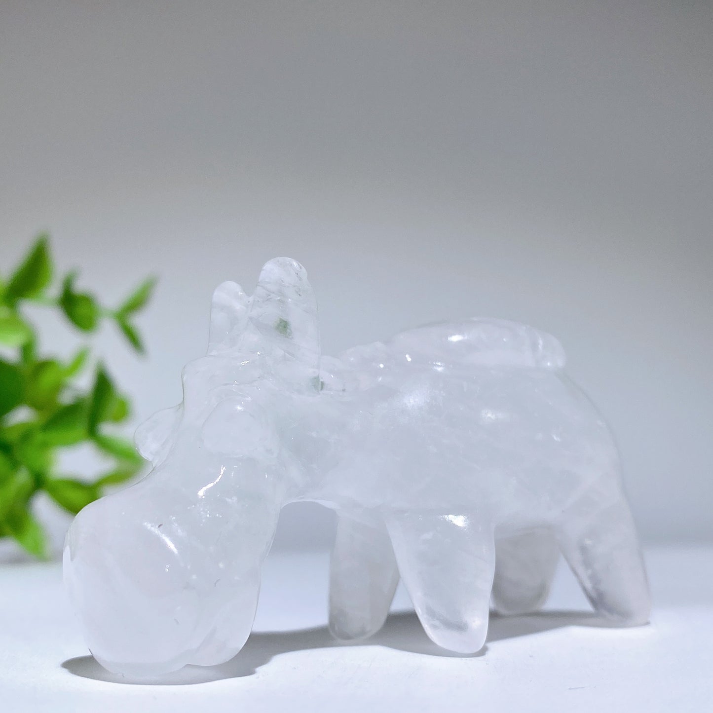2.3" Mixed Crystal Donkey Carvings Bulk Wholesale