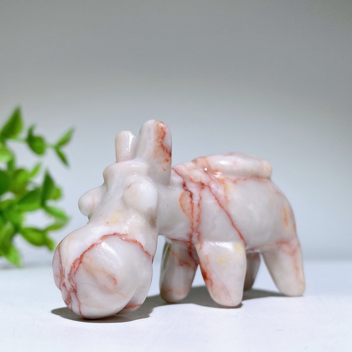 2.3" Mixed Crystal Donkey Carvings Bulk Wholesale