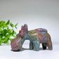 2.3" Mixed Crystal Donkey Carvings Bulk Wholesale