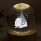 6cm 3D Inner Carvings Christmas Sence Sphere Bulk Wholesale