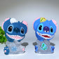 3.6“ Selenite Stitch Carvings with Painting Bulk Wholesale