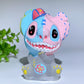 3.6“ Selenite Stitch Carvings with Painting Bulk Wholesale
