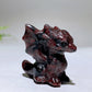 1.4" Natural Crystal Dragon Carving Wholesale