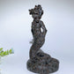 6.9" Yooperlite Garnet Medusa Carvings Bulk Wholesale