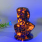 3.1" Yooperlite Black Obsidian Trump Carvings Bulk Wholesale