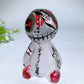 3.9" Selenite Voodoo Doll Carvings with Hand Painting Bulk Wholesale