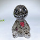 3.9" Selenite Voodoo Doll Carvings with Hand Painting Bulk Wholesale