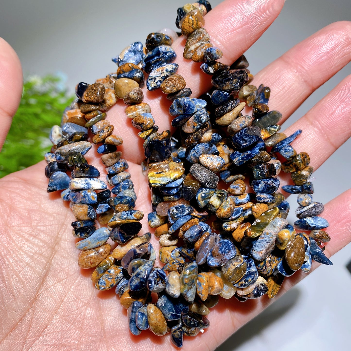 6-8mm Malachite Hackmanite Moonstone Crystal Bracelet Bulk Wholesale