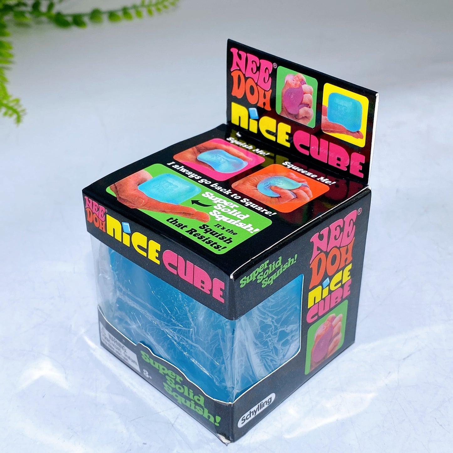 2.0" Squishy Toy Cube Stress Relief Toy Crystal Wholesale