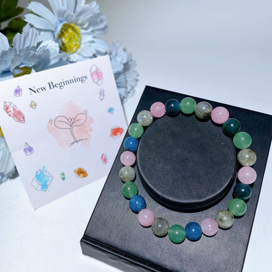 8mm Mixed Crystal Bracelet Bulk Wholesale