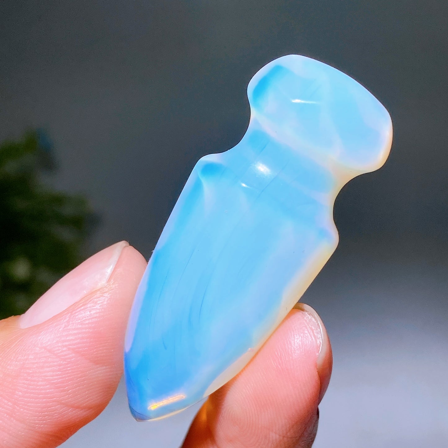 5cm Natural Crystal Mini Sword Dagger for Pendant DIY Wholessale