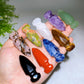 5cm Natural Crystal Mini Sword Dagger for Pendant DIY Wholessale