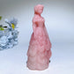 3.9" Pink Opal Princess Carvings Bulk Wholesale