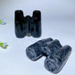 3.0" Black Obsidian Larvikite Telescope Shape Carvings Bulk Wholesale