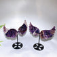 Natural Dream Amethyst Wings with Stand Wholesale