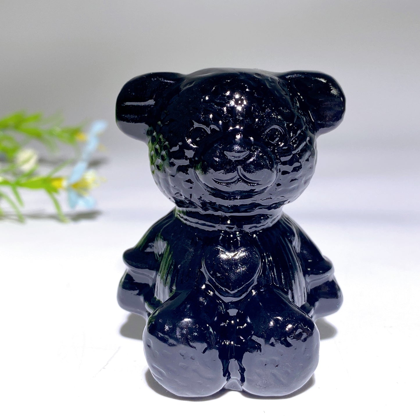 2.3" Mixed Crystal Bear Carvings Bulk Wholesale