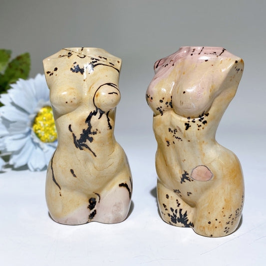 3.0" Picture Jasper Model Carving Bulk Wholesale