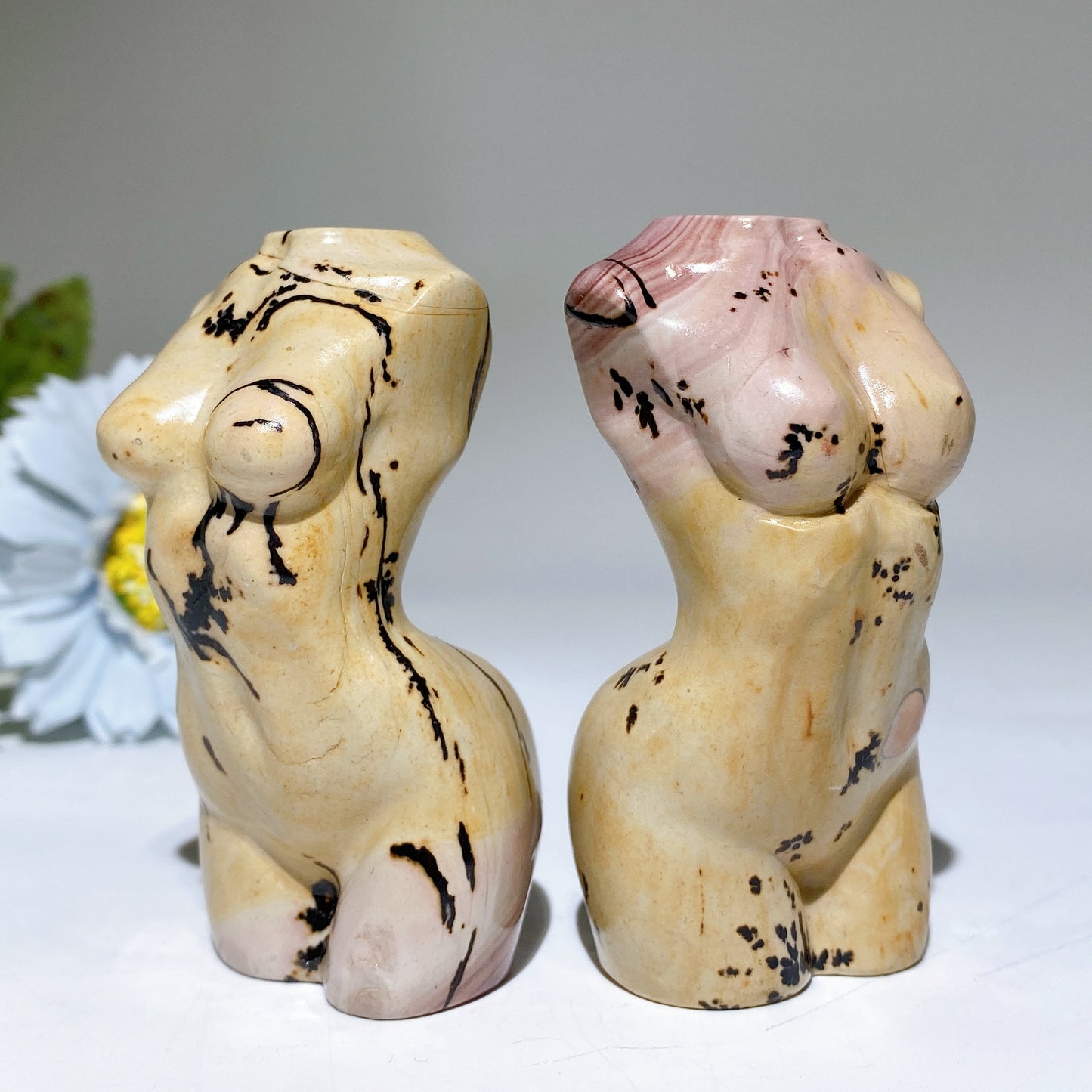 3.0" Picture Jasper Model Carving Bulk Wholesale