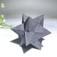 3.2" Schungite Merkaba Carving Bulk Wholesale