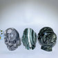 5.2" Jade Picasso Stone Ghost Hand Skull Carvings Bulk Wholesale