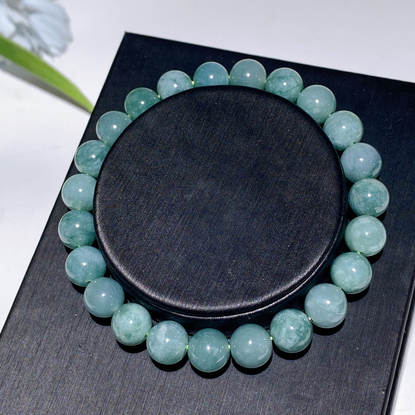8-16mm Rose Quartz Jadeite Blue Flower Agate Bracelet Bulk Wholesale
