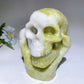 5.2" Jade Picasso Stone Ghost Hand Skull Carvings Bulk Wholesale
