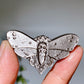 1.9" Silver Obsidian Butterfly Carving Crystal Healing Bulk Wholesale