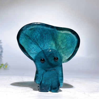 3.0"-3.7" Crystal Mushroom Carving Crystal Healing Bulk Wholesale