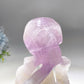18cm Large Unique Amethyst Grow with Quartz Ghost Hand Holding Skull Carving Crystal Healing Bulk Wholesale