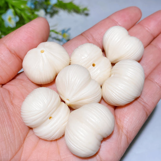 1.0 Ivory Nut Garlic Carving Crystal Healing Bulk Wholesale