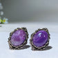 Amethyst Fire Quartz Ring Crystal Healing Bulk Wholesale