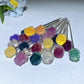 Fluorite Rose Flower Hair Pin Bulk Wholesale