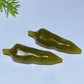 1.9" Crystal Chili Carving Crystal Healing Bulk Wholesale