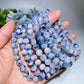 8-9mm Natural Demortierite Bracelet Crystal Healing Bulk Wholesale