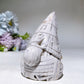3.3" White Onyx Dwarf Carving Crystal Healing Bulk Wholesale