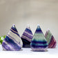 2.4"-3.3" Rainbow Fluorite Free Form Bulk Wholesale