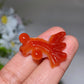 2-3cm Carnrelian Goldfish Carving Pendant Crystal Healing Bulk Wholesale